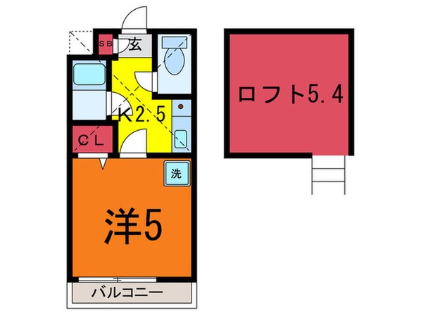 Ｔ－６の物件間取画像